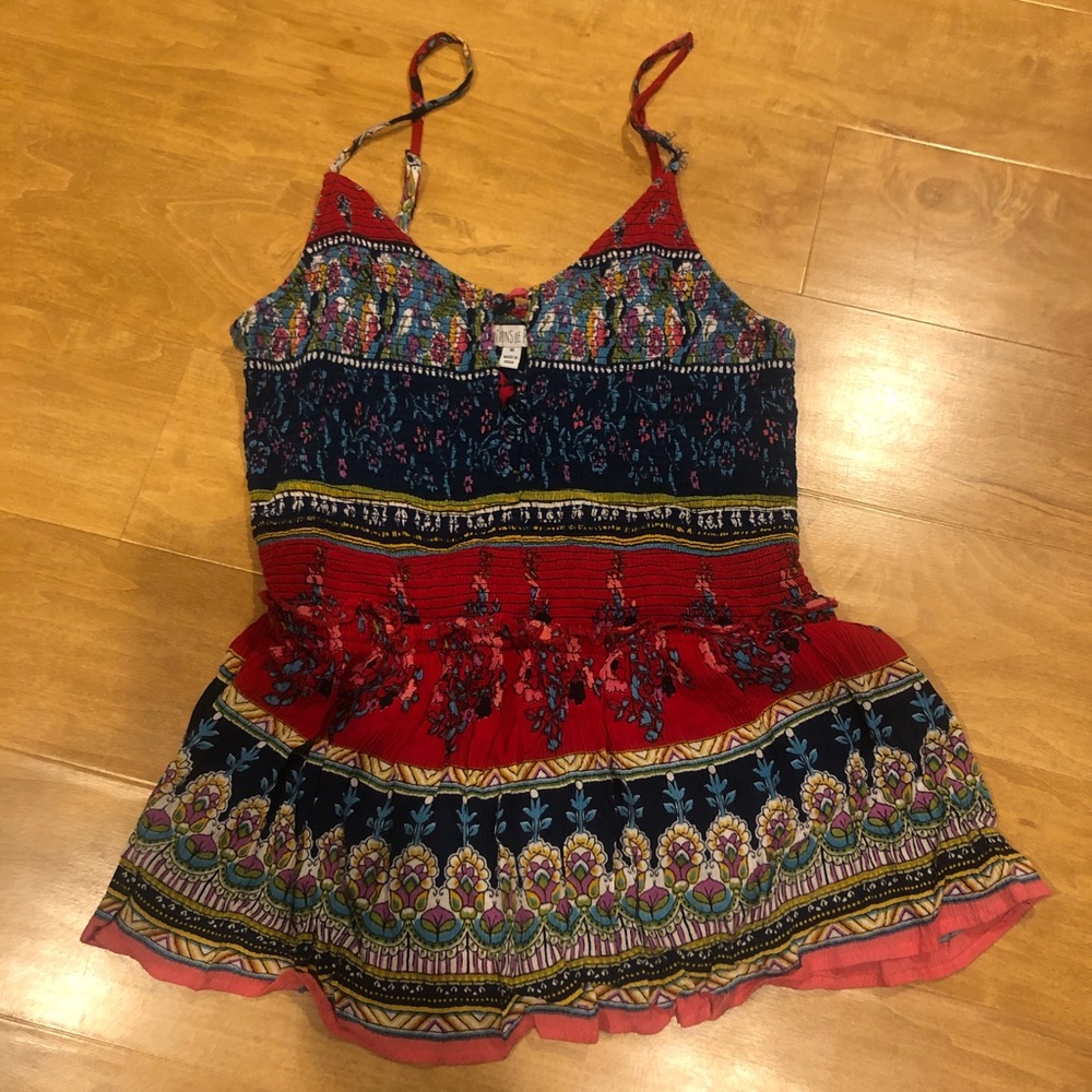 Bohemian tank top
